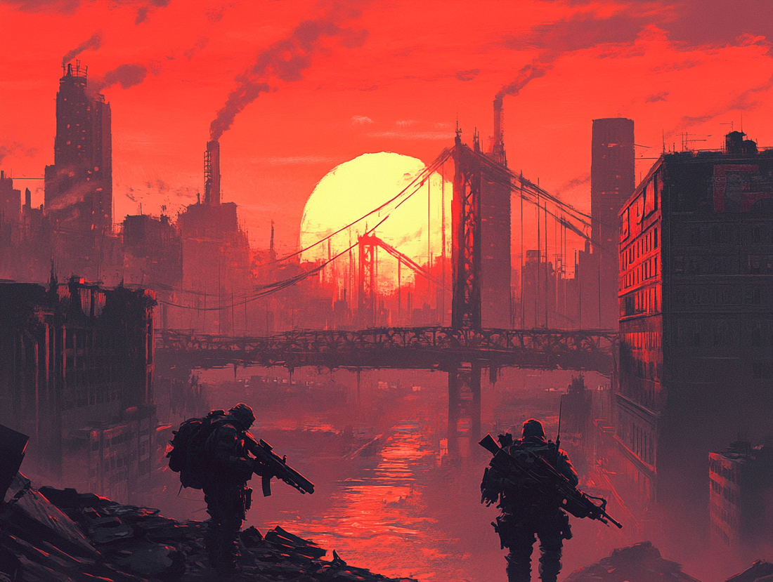 What is post-apocalyptic fiction?