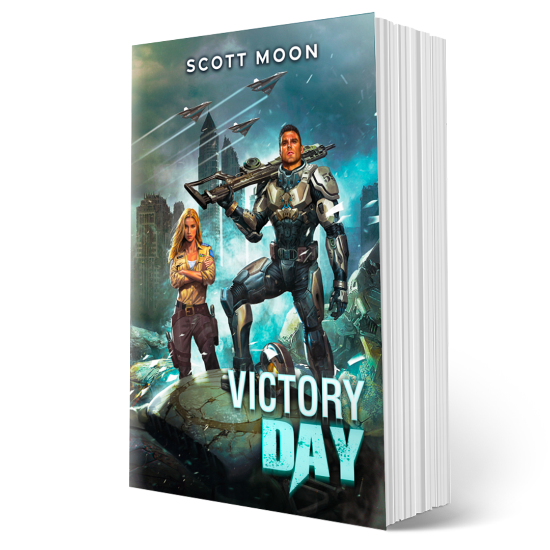 Victory Day - Paperback book cover - science fiction