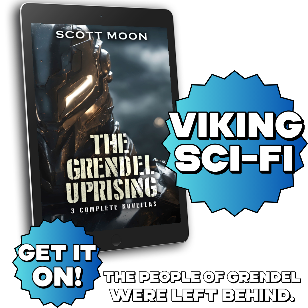 Grendel Uprising - Viking Sci-fi - Book Cover Image