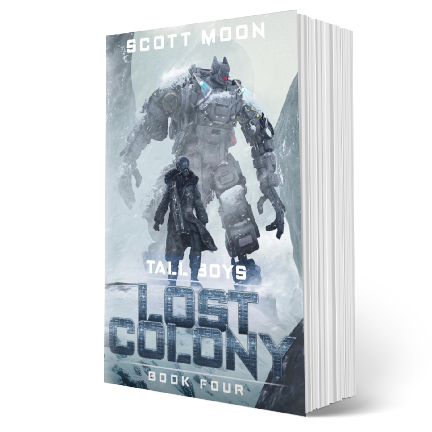 Lost Colony - Paperback Book cover - science fiction