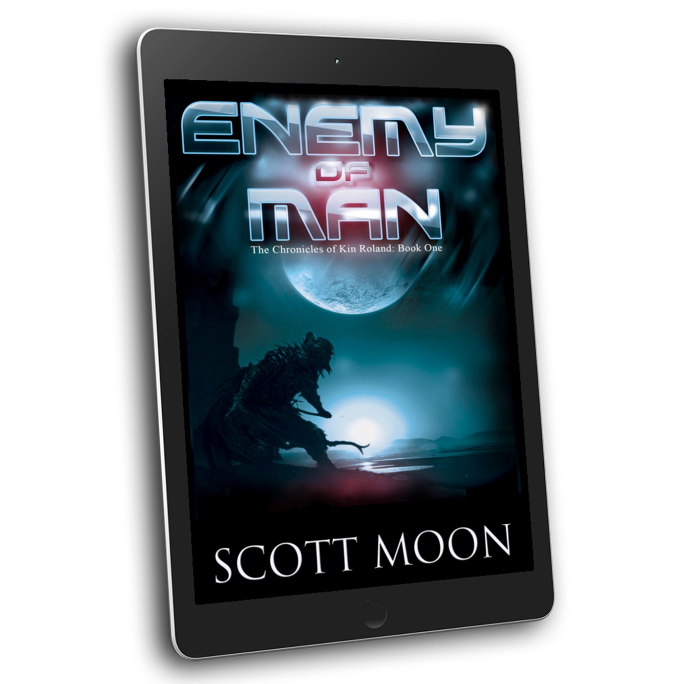 Enemy of Man ebook cover - science fiction