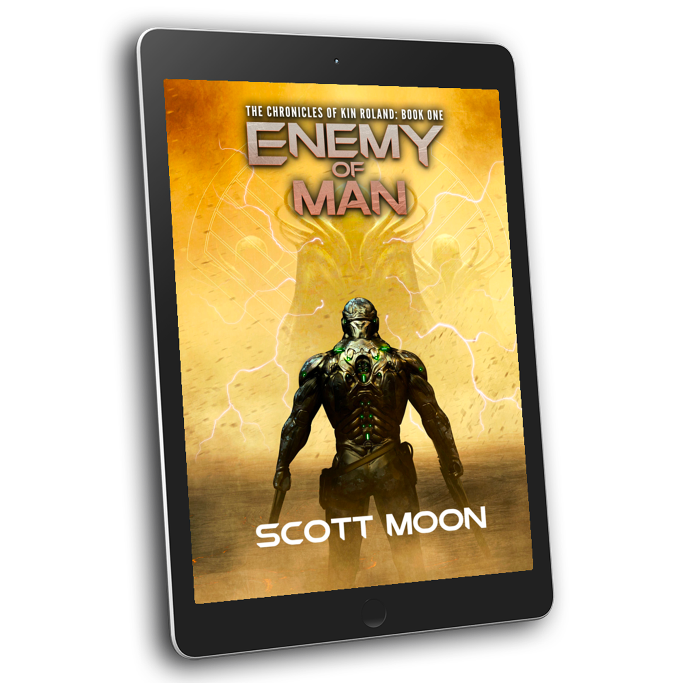 2nd Edition Cover - Enemy of Man ebook cover - science fiction