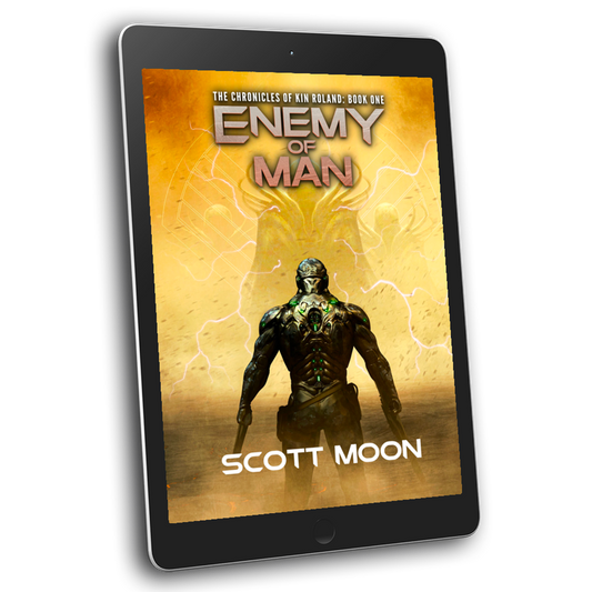 2nd Edition Cover - Enemy of Man ebook cover - science fiction
