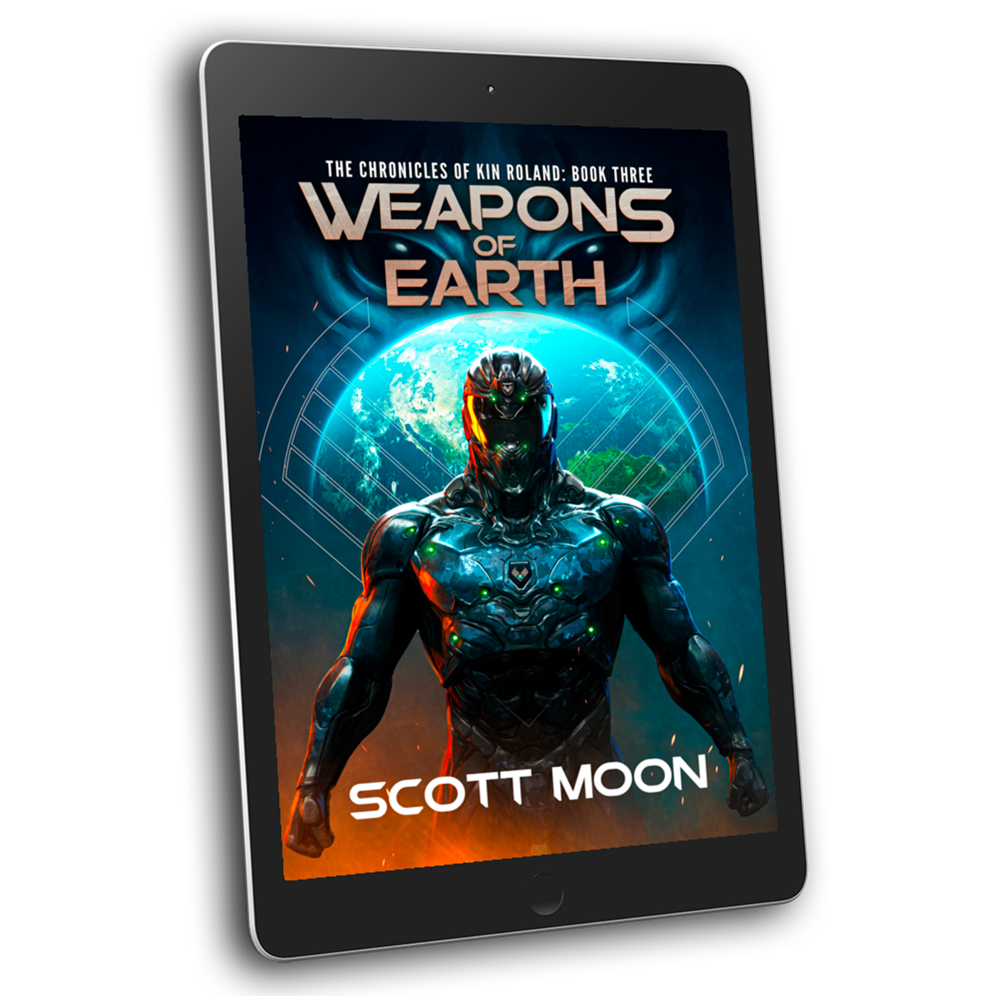 2nd Edition Cover - Weapons of Earth ebook cover - science fiction