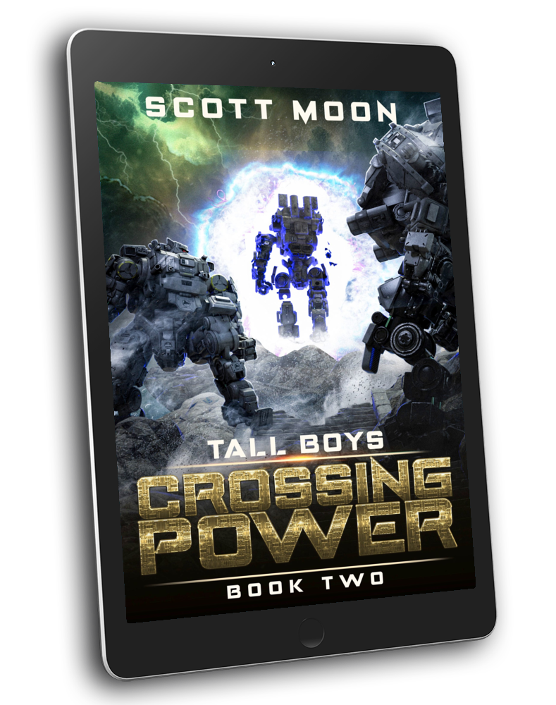 Ebook cover for Crossing Power - Science Fiction