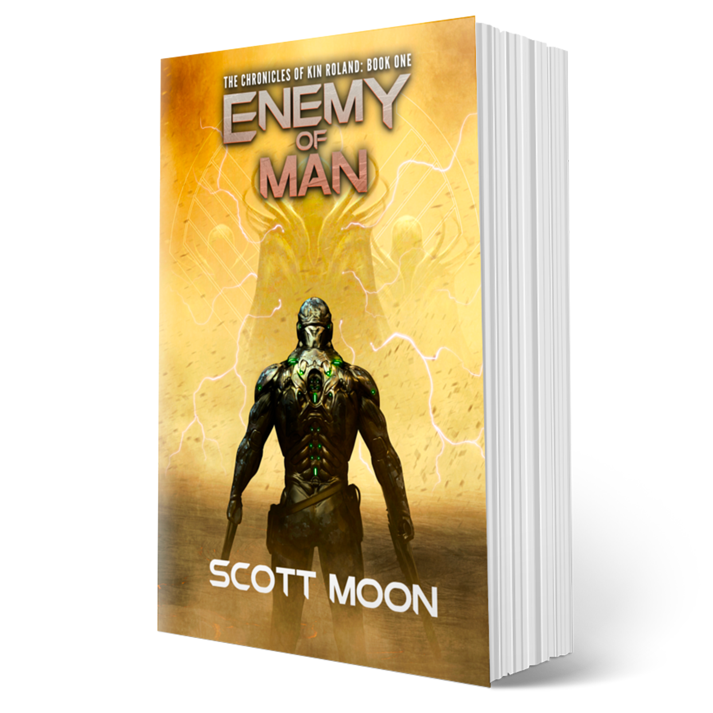 Enemy of Man - paperback book cover - science fiction