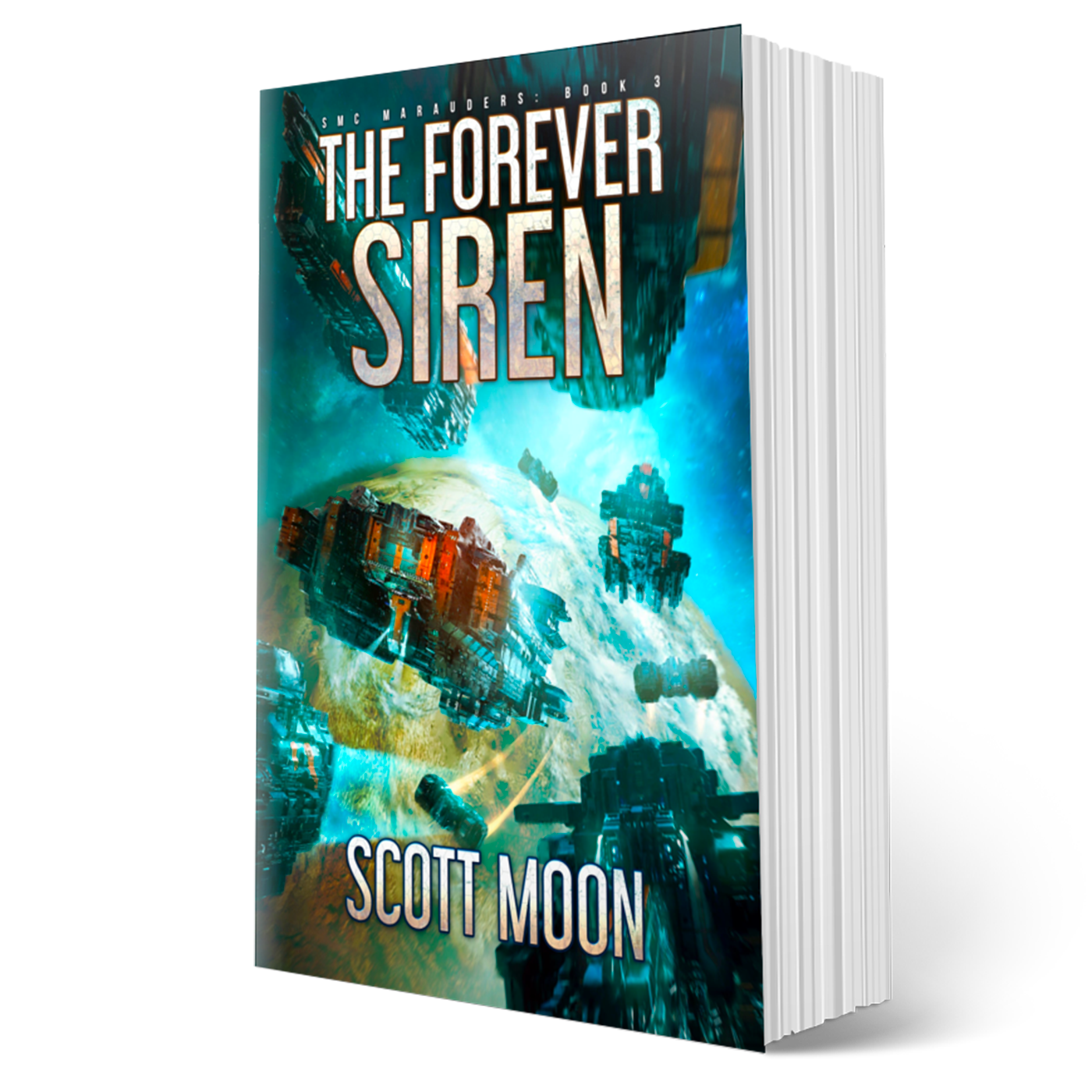 The Forever Siren - paperback book cover - science fiction