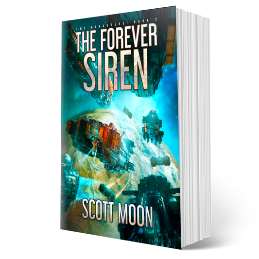 The Forever Siren - paperback book cover - science fiction
