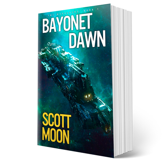 Bayonet Dawn - paperback book image - science fiction
