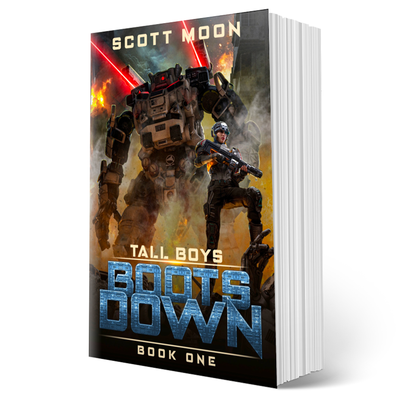 Boots Down - Paperback - military science fiction - Tall Boys - Book 1