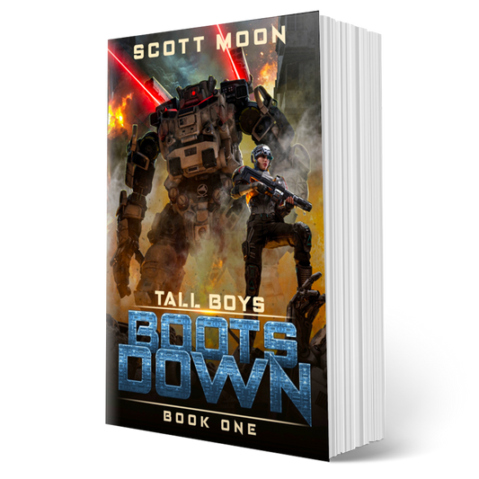 Boots Down - Paperback - military science fiction - Tall Boys - Book 1
