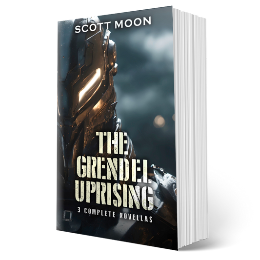 The Grendel Uprising - paperback book cover - science fiction