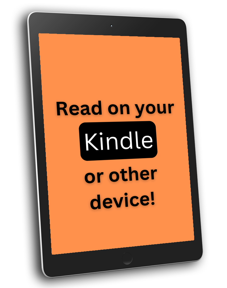 Image of an ebook reader that says Read on your Kindle